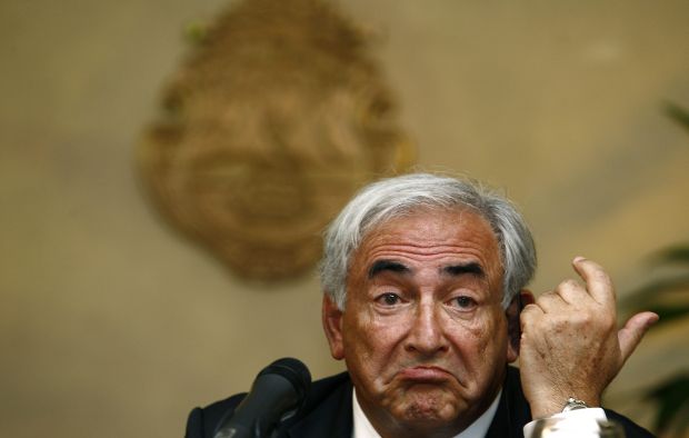 Výkonný ředitel Mezinárodního měnového fondu Dominique Strauss-Kahn 