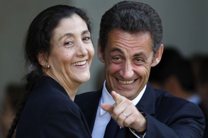 Nicolas Sarkozy a Ingrid Betancourtová. Nicolas Sarkozy a Ingrid Betancourtová.