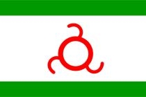 Vlajka Ingušska.