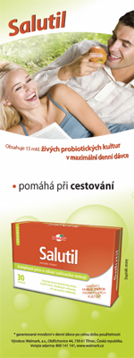 Takhle by reklama na přípravek Salutil snad mohla projít.