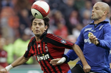 Filippo Inzaghi (vlevo)
