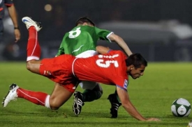 Milan Baroš se neprosadil ani proti Severnímu Irsku.