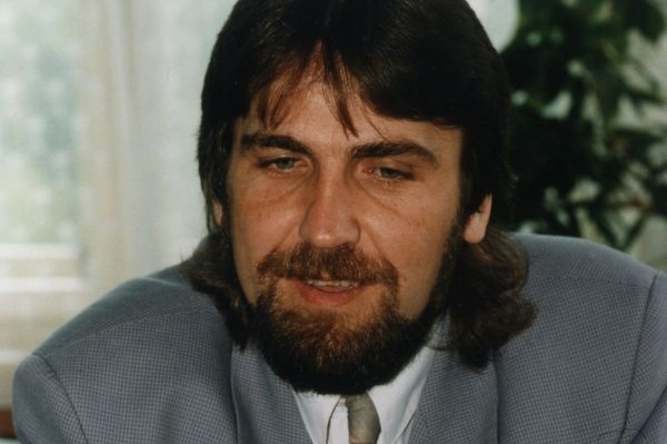 Josef Vacek v době svého starostování v Příbrami.