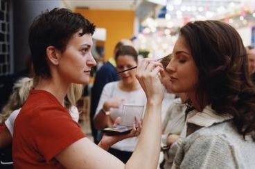 ilustrační foto: přípravy při natáčení reklamy