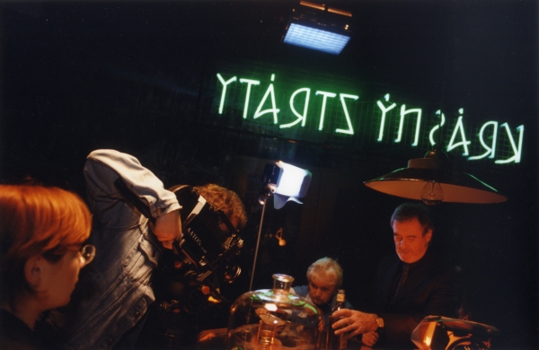Krásný ztráty - z natáčení talk show České televize