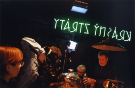 Krásný ztráty - z natáčení talk show České televize