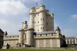 Středověký hrad ve Vincennes