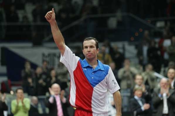 Radek Štěpánek na archivním snímku. Radek Štěpánek na archivním snímku.