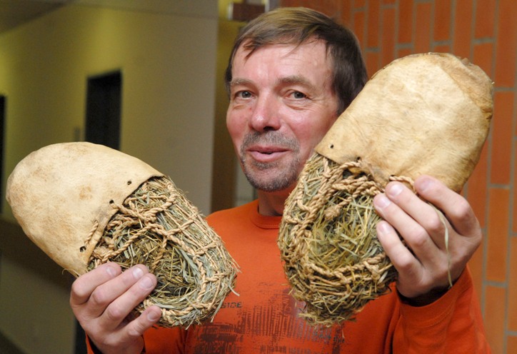 &quot;Původně jsem ani nechtěl ponožky&quot;, říká Václav Pátek.