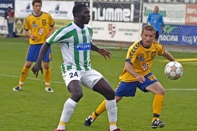 Eric Adjei z Bohemians Praha