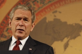 George Bush na návštěve Bangkoku.