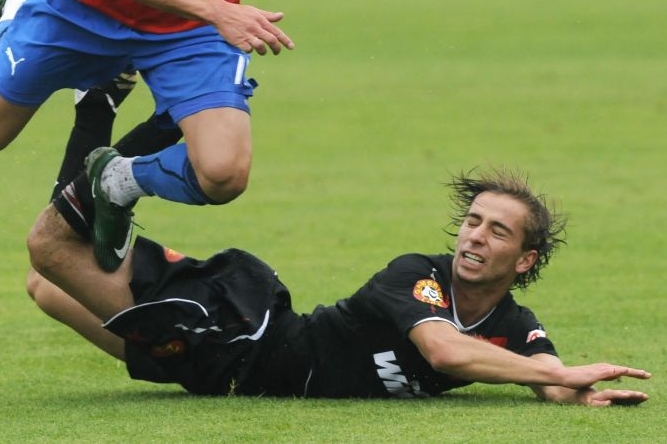 Slavii výsledek zápasu v Plzni pořádně bolel.