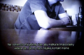 Morava při skrytém natáčení.