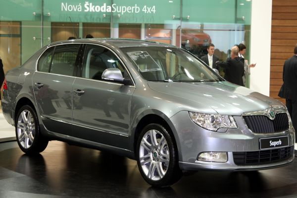 Škoda Superb 4x4.