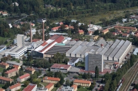 Sklárny ve Světlé nad Sázavou.