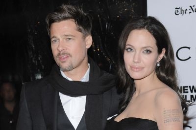 Angelina Jolieová a Brad Pitt.