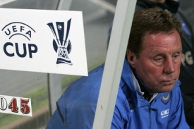 Nový kouč Tottenhamu Harry Redknapp.