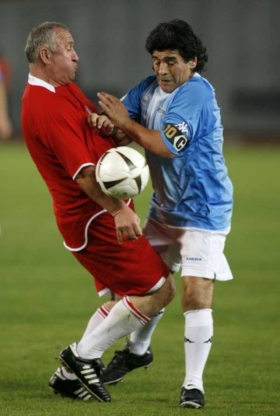 Maradona nakonec v Gruzii nastoupil.