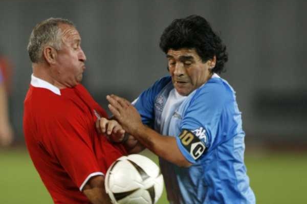 Maradona nakonec v Gruzii nastoupil.
