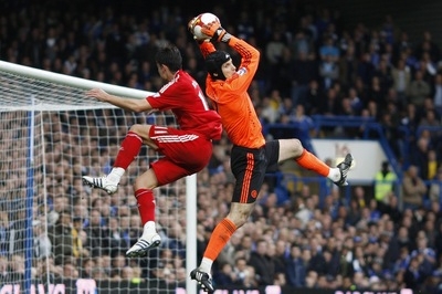 Petr Čech už za Chelsea vychytal 100 nul. Petr Čech už za Chelsea vychytal 100 nul.