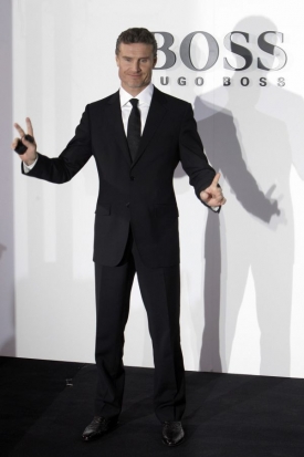 Jezdec Formule 1 David Coulthard.
