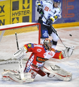 Momentka ze z&aacute;pasu Slavia-V&iacute;tkovice.
