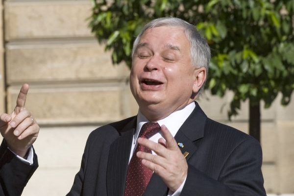 Polský prezident Lech Kaczyński.
