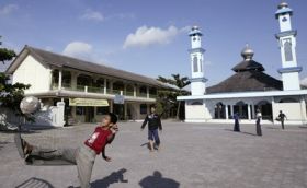Islámská škola ve městě Yogyakarta