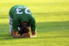 Obr&aacute;nce Jablonce Homola kr&aacute;tce pot&eacute;, co jeho t&yacute;m vypadl z Poh&aacute;ru UEFA