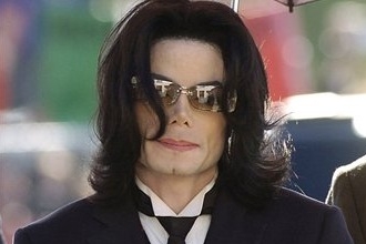 Americký zpěvák Michael Jackson.