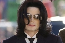 Americký zpěvák Michael Jackson.