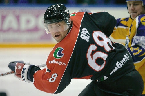 Jaromír Jágr, hokejista Avangardu Omsk. Jaromír Jágr, hokejista Avangardu Omsk.