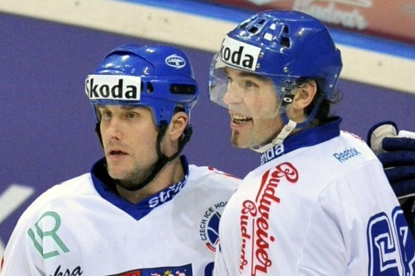 Jaromír Jágr a Martin Straka.