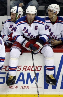 Tahoun hokejistů New York Rangers Jaromír Jágr.