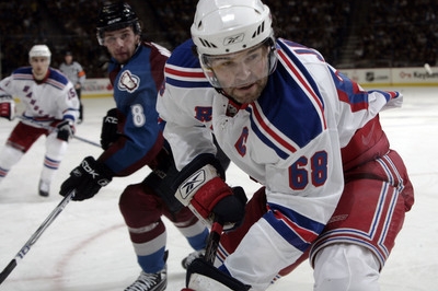 Kapitán hokejistů New York Rangers Jaromír Jágr.