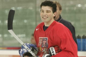 Jarom&iacute;r J&aacute;gr na archivn&iacute;m sn&iacute;mku na tr&eacute;ninku reprezentace (rok 2006).