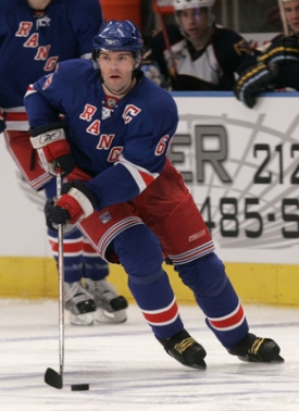 Minulost. Jarom&iacute;r J&aacute;gr v dresu New York Rangers.