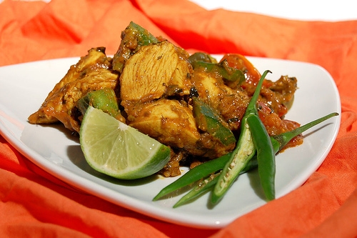 Kuřecí jalfrezi. Kuřecí jalfrezi.