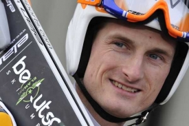 Jakub Janda před kvalifikac&iacute; na z&aacute;věrečn&yacute; z&aacute;vod Turn&eacute; čtyř můstků.