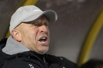 Trenér Slavie Praha Karel Jarolím.