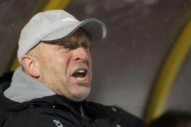 Trenér Slavie Praha Karel Jarolím.