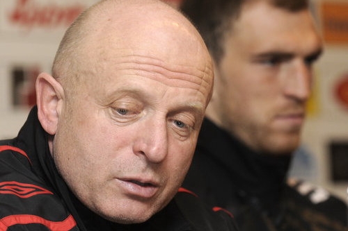 Trenér fotbalistů Slavie Karel Jarolím.