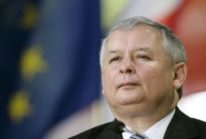 Polský premiér Jaroslaw Kaczynský