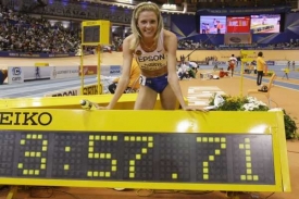 Jedna ze suspendovaných ruských atletek Jelena Sobolevová.