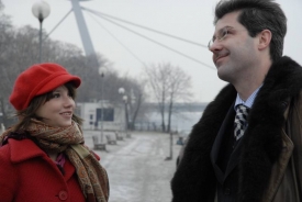 Režisérka Tereza Nvotová s jedním z protagonistů dokumentu.
