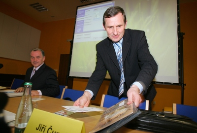Jiří Čunek na lidovecké celostátní konferenci v úterý 6. listopadu