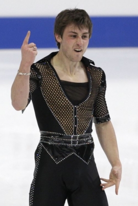 Nový mistr Evropy Brian Joubert.