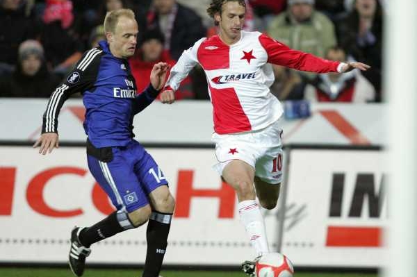 David a Marek Jarolímové bojují o míč. David a Marek Jarolímové bojují o míč.