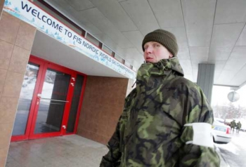 Sportovce budou v areálu kolejí hldíat desítky vojáků a policistů.