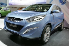 Hyundai ix-onic se představuje v Ženevě.